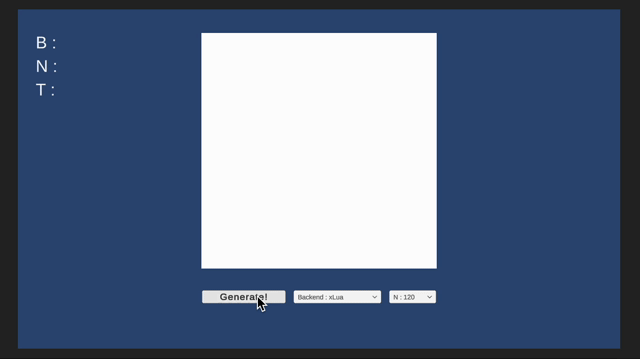 mandelbrot on Unity Editor